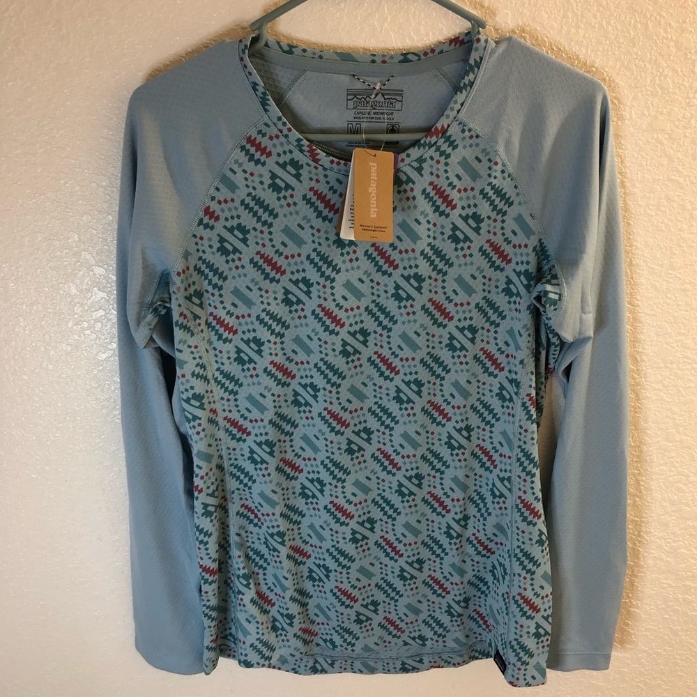 NWT Patagonia Woman's Capilene Midweight Crew  MED
